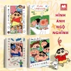 Sổ còng Shin-chan A5 B5 120 trang bìa nhựa dẻo giấy kẻ ngang caro Bossee 15.000đ 9