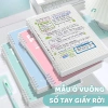 Sổ Còng Thay Được Giấy Bìa Pastel Dày Dặn, Viết Êm Không Lem - Giá 33.500₫