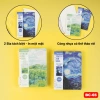 Sổ Còng Van Gogh 100GSM - Nhựa Không Gãy, Không Gỉ, Giấy Refill Kẻ Ngang/Caro/Chấm 3