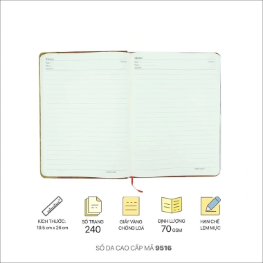 Sổ Da 240 Trang Ghi Chú Dày Dặn - Phù Hợp Học Sinh, Sinh Viên, Văn Phòng, Giá Ưu Đãi 55k 3 Sổ Da 240 Trang Ghi Chú Dày Dặn - Phù Hợp Học Sinh, Sinh Viên, Văn Phòng, Giá Ưu Đãi 55k 3