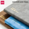 Sổ Da A5-A7 Deli sổ tay bìa da kẻ ngang 300 trang giấy dày chống nước - Quà tặng sang trọng 39.000₫ 7