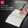 Sổ Da Deli 25K A5 Cao Cấp 192 Trang Kẻ Ngang Chống Lóa 70gsm Quà Tặng Văn Phòng 3