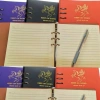 Sổ da gáy còng A5 in hình biểu tường con ngựa vàng dập nổi - Giá chỉ 99.000đ 7