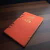 Sổ da gáy còng A5 in hình biểu tường con ngựa vàng dập nổi - Giá chỉ 99.000đ 9