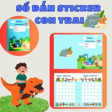 Sổ dán sticker A5 thi đua tích điểm, khen thưởng giáo viên tiểu học - Giá chỉ 17.000₫
