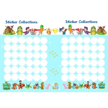 Sổ dán sticker A5 thi đua tích điểm, khen thưởng giáo viên tiểu học - Giá chỉ 17.000₫