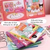 Sổ dán sticker NAM CHÂM Baby Three, Melody, CappyBara, Kitty - Giy Diy chỉ 29.5k 3