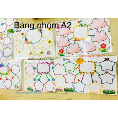 Sơ đồ tư duy xoá được - Bảng nhóm và phụ size A2 60x41cm, giá ưu đãi 34.000₫ Sơ đồ tư duy xoá được - Bảng nhóm và phụ size A2 60x41cm, giá ưu đãi 34.000₫