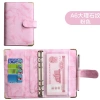 Sổ ghi chú A6 Lập kế hoạch - PU vân, khóa nam châm, 6 còng, 12 túi zip, 99.000₫ 10