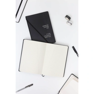 Sổ Grid Đen Crabit The Black Book 130GSM – Bullet Journal Minimalism, Giá 86.999₫ 9 Sổ Grid Đen Crabit The Black Book 130GSM – Bullet Journal Minimalism, Giá 86.999₫ 9