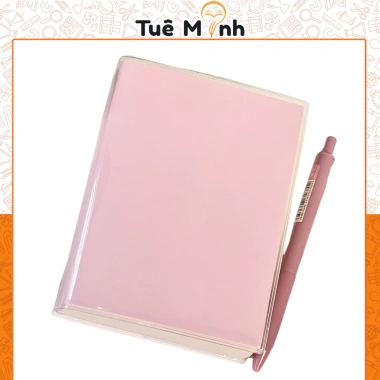 Sổ Hồng Kẻ Ngang A6 Bìa PU Mềm, Dán Gáy Chắc Chắn S66: Ghi chép, nhật ký