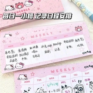Sổ kế hoạch 52 tờ giấy note tuần - Bỏ túi tiện lợi, ShinChan, giảm giá 17% chỉ 20.700đ 4