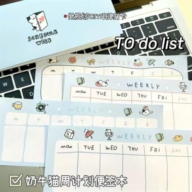 Sổ kế hoạch 52 tờ giấy note tuần - Bỏ túi tiện lợi, ShinChan, giảm giá 17% chỉ 20.700đ 5