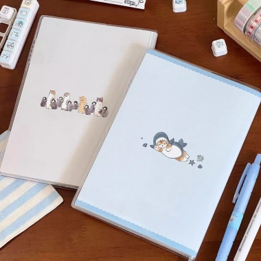 Sổ Kế Hoạch B6 Mèo Cá Mập 2.026 - Dễ Thương, Nhỏ Gọn, Giá Ưu Đãi 57.000 VNĐ