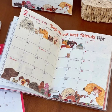 Sổ kế hoạch Coco 2.026 B6 ruột màu - Lập kế hoạch tuần & tháng, sổ tay xinh xắn, giá 50.000 VND 4