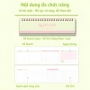 Sổ kế hoạch hàng ngày 90 trang - Thiết kế lật tiện dụng cho học sinh và dân văn phòng, giảm giá 27.800₫ 7