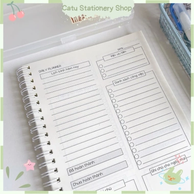Sổ kế hoạch hằng ngày A5 DAILY PLANNER KH8 - Sống kỷ luật, giảm còn 60.000đ 2