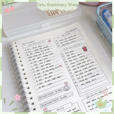 Sổ kế hoạch hằng ngày A5 DAILY PLANNER KH8 - Sống kỷ luật, giảm còn 60.000đ 6