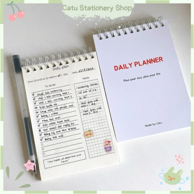 Sổ Kế Hoạch Hằng Ngày A6 DAILY PLANNER - Tăng Kỷ Luật, Giảm Giá 45.000₫ 2 Sổ Kế Hoạch Hằng Ngày A6 DAILY PLANNER - Tăng Kỷ Luật, Giảm Giá 45.000₫ 2
