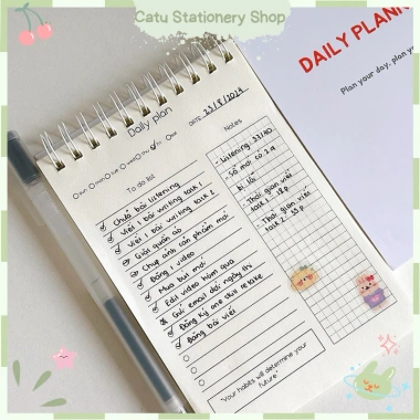 Sổ Kế Hoạch Hằng Ngày A6 DAILY PLANNER - Tăng Kỷ Luật, Giảm Giá 45.000₫