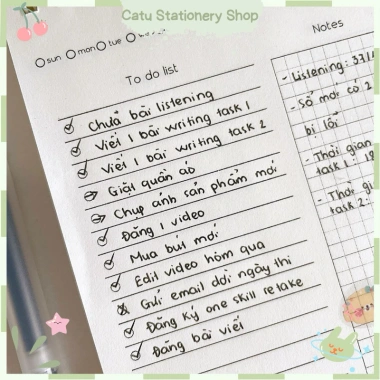 Sổ Kế Hoạch Hằng Ngày A6 DAILY PLANNER - Tăng Kỷ Luật, Giảm Giá 45.000₫