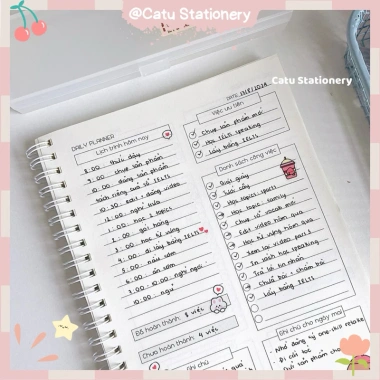 Sổ kế hoạch hằng ngày Daily Planner KH8 - Sống kỷ luật, giảm còn 52.000 VND