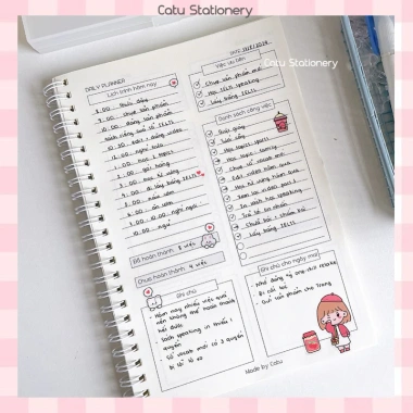 Sổ kế hoạch hằng ngày Daily Planner KH8 - Sống kỷ luật, giảm còn 52.000 VND