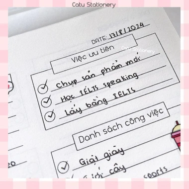 Sổ kế hoạch hằng ngày Daily Planner KH8 - Sống kỷ luật, giảm còn 52.000 VND