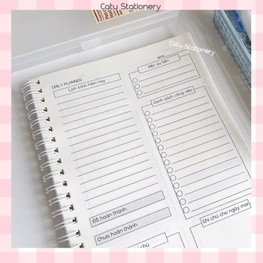 Sổ kế hoạch hằng ngày Daily Planner KH8 - Sống kỷ luật, giảm còn 52.000 VND