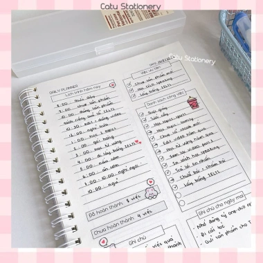 Sổ kế hoạch hằng ngày Daily Planner KH8 - Sống kỷ luật, giảm còn 52.000 VND