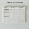 Sổ kế hoạch học tập Study Planner 90 trang 1 học kỳ Crabit Nàm Biếng, giá chỉ 75.999đ 8