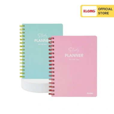 Sổ kế hoạch học tập Study Planner KLONG A5 160 trang – Chỉ 51.000 VND (giảm từ 61.710 VND)