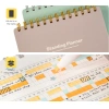 Sổ kế hoạch lò xo kép Standing Planner klong B6 MS 945 11 bố cục đa dạng giá 57.500₫ 7