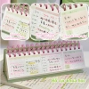Sổ kế hoạch ngày tuần mini - Lịch để bàn viết hai mặt, không thấm mực, đủ không gian ghi chú, thiết kế gọn gàng, giá chỉ 27.800₫ phù hợp mọi công việc 2