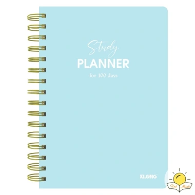 Sổ kế hoạch Study Planner A5 160 trang Klong MS 946 - Tập lò xo kép, lên kế hoạch mục tiêu, giá ưu đãi 53.900 VND