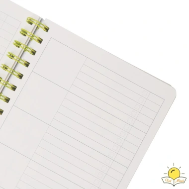 Sổ kế hoạch Study Planner A5 160 trang Klong MS 946 - Tập lò xo kép, lên kế hoạch mục tiêu, giá ưu đãi 53.900 VND