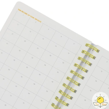 Sổ kế hoạch Study Planner A5 160 trang Klong MS 946 - Tập lò xo kép, lên kế hoạch mục tiêu, giá ưu đãi 53.900 VND