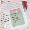 Sổ kế hoạch tuần A5 120 trang tone hồng xinh xắn - Weekly Planner giảm giá 35.000₫ 5