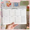 Sổ kế hoạch tuần A5 120 trang tone hồng xinh xắn - Weekly Planner giảm giá 35.000₫ 9