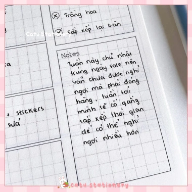 Sổ Kế Hoạch Tuần Weekly Planner KH6 Tổ Chức Cuộc Sống Kỷ Luật Giá Ưu Đãi 52.000₫