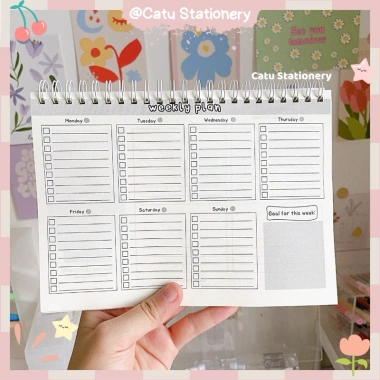Sổ kế hoạch Weekly Planner A5 in màu KH5 - Lịch tuần, giảm giá 52.000₫