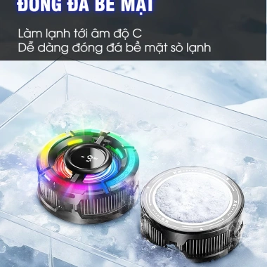 Sò lạnh MEMO CX15 thế hệ mới: Tản nhiệt mạnh, AI tăng FPS, đèn LED tùy chỉnh, phù hợp Liên Quân & FF, Giá 313.000₫ 3