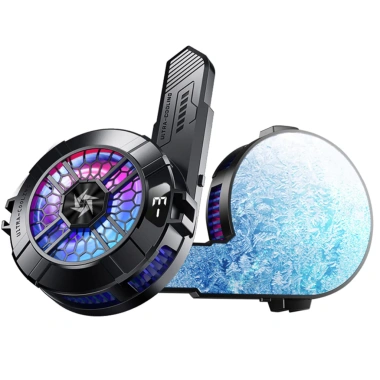 Sò Lạnh SL33 Tản Nhiệt cho Điện Thoại và Tablet Quạt RGB hiển thị nhiệt độ 169.000 VND 9
