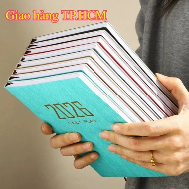 Sổ lịch A5 2.026 - Sổ tuần kế hoạch, ghi chú ngày, quản lý thời gian, 39.000 VND