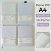Sổ lịch Planner 2.026 A4 14 tháng Crabit Collection - Kế hoạch chi tiết, giá 131k