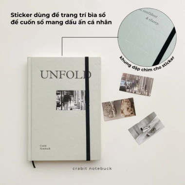 Sổ lịch Planner 2.026 A5 12 tháng Crabit The Unfold Collection Giá ưu đãi 94.000₫ 8 Sổ lịch Planner 2.026 A5 12 tháng Crabit The Unfold Collection Giá ưu đãi 94.000₫ 8