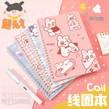 Sổ lò xo A5 Capybara dễ thương - Sổ tay ghi chép tiện lợi, giá chỉ 15.800 VND 3