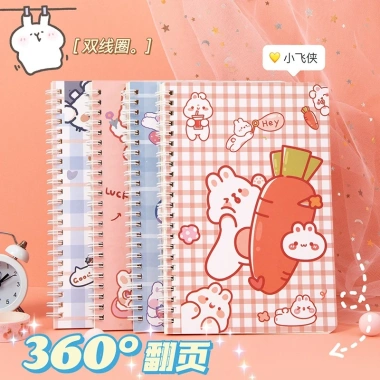 Sổ lò xo A5 Capybara dễ thương - Sổ tay ghi chép tiện lợi, giá chỉ 15.800 VND 4