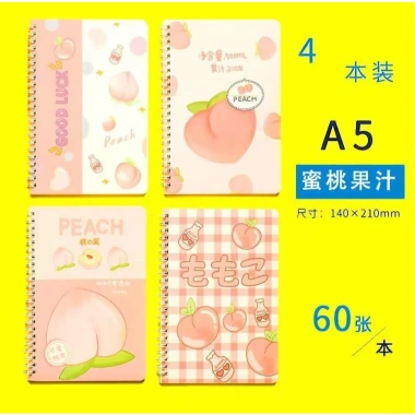 Sổ lò xo A5 Capybara dễ thương - Sổ tay ghi chép tiện lợi, giá chỉ 15.800 VND 7