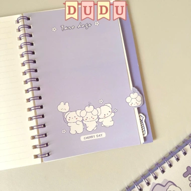 Sổ Lò Xo Basic A5 136 trang kẻ ngang - Bullet Journal DUDU, bìa cứng, phân trang, chỉ 39.000đ 5 Sổ Lò Xo Basic A5 136 trang kẻ ngang - Bullet Journal DUDU, bìa cứng, phân trang, chỉ 39.000đ 5
